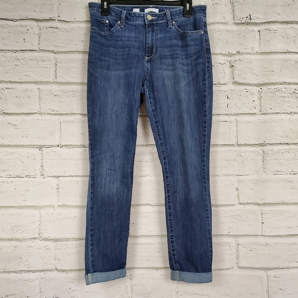 lauren conrad cuffed skinny ankle jeans